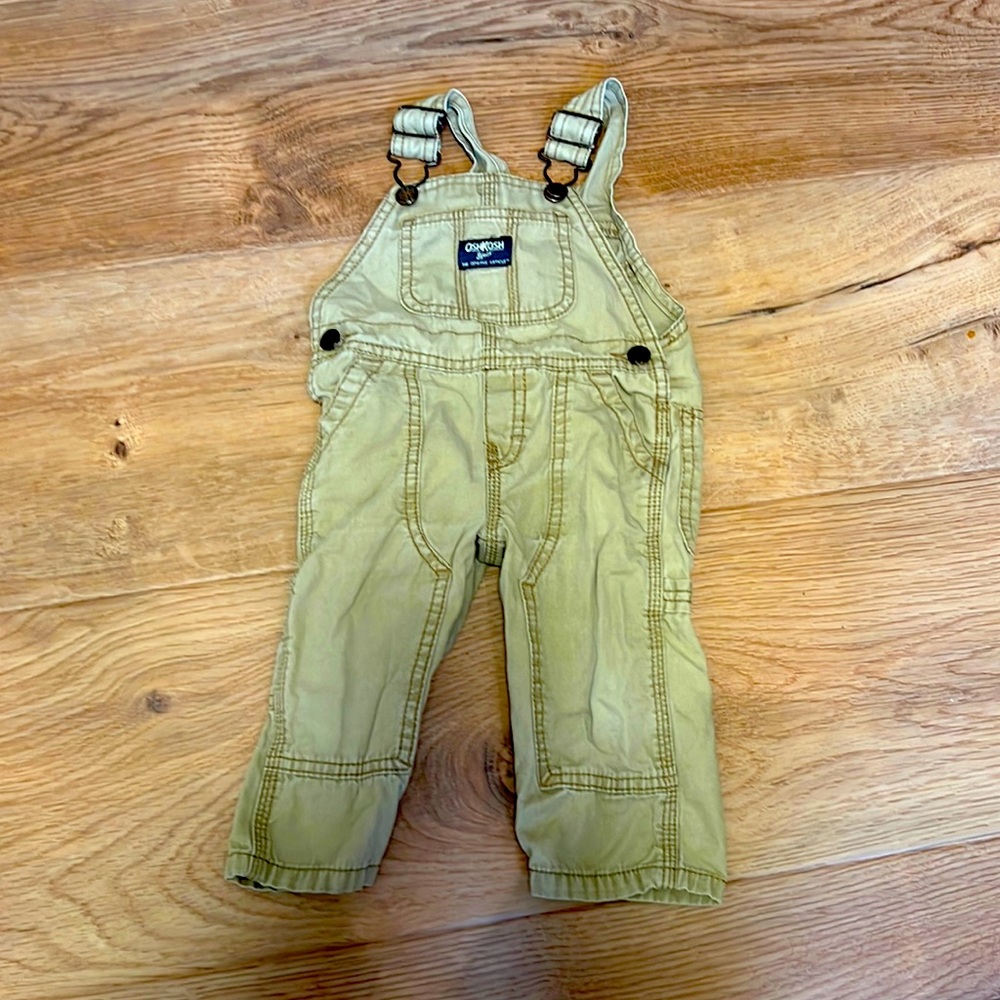 Tan Oshkosh overalls